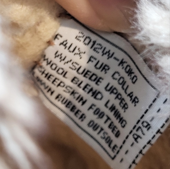 BEARPAW Women's Koko Ankle Faux Fur Boot Size 9 - Picture 5 of 14